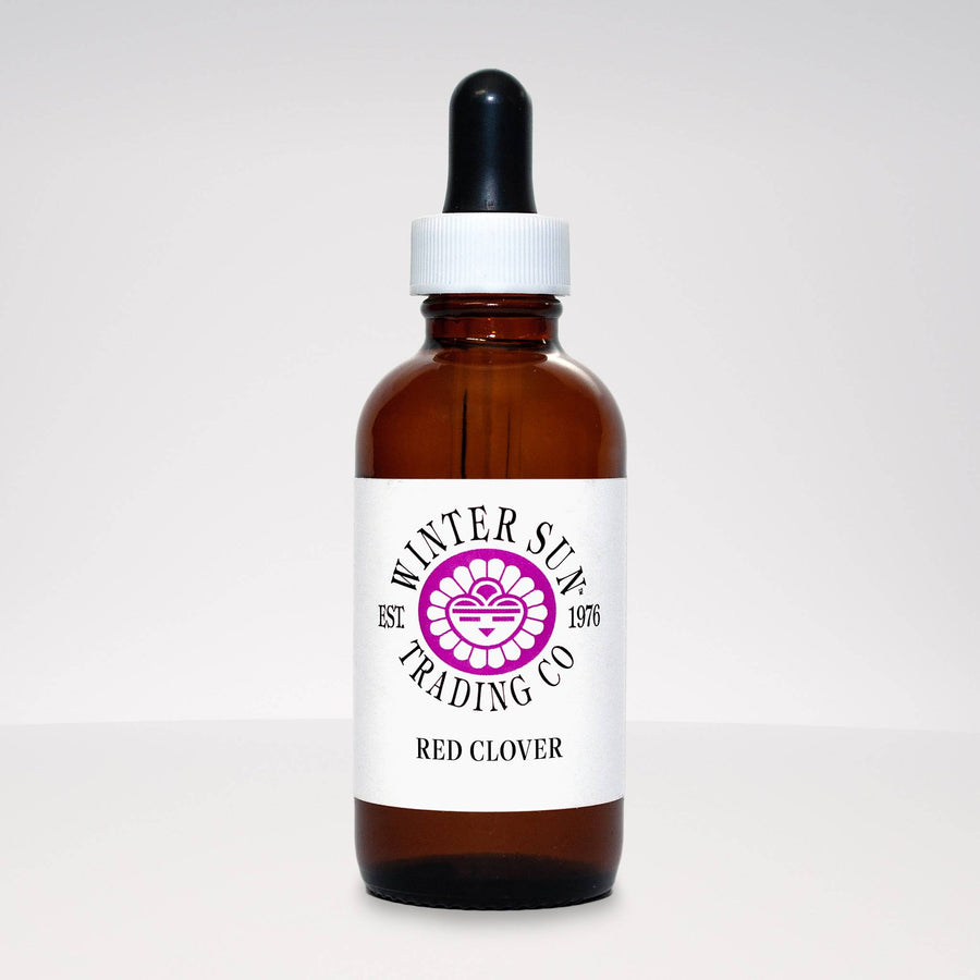 Red Clover herbal tincture 2 oz. - Winter Sun