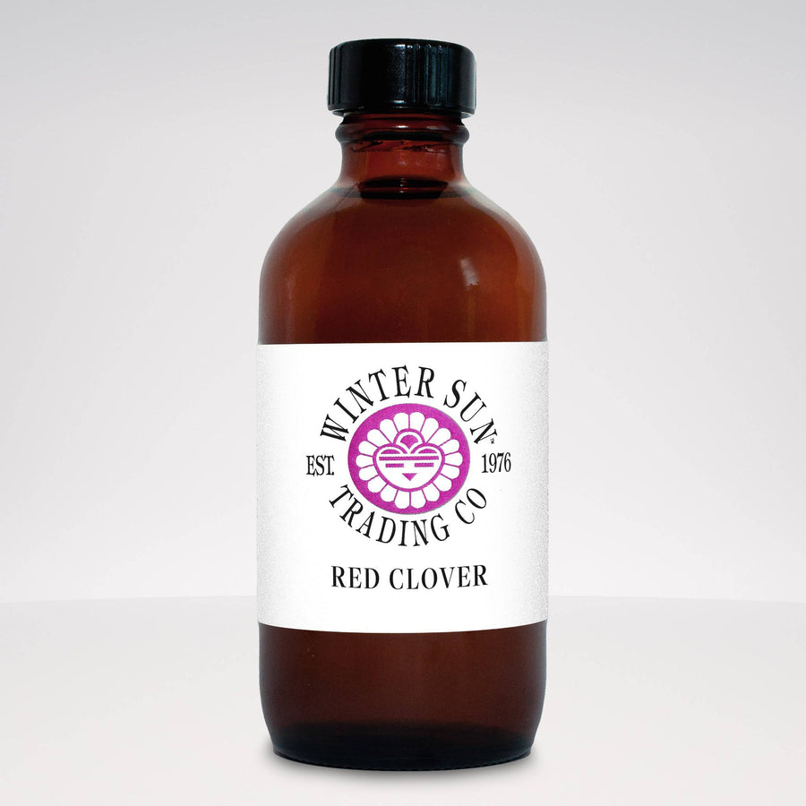 Red Clover herbal tincture 4 oz. - Winter Sun